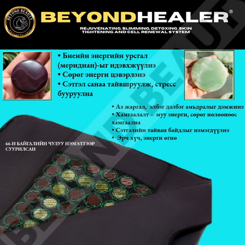 Beyond Healer far Infrared sauna blanket with photon light, jade, and bian stone